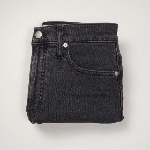 Madewell Petite Perfect Vintage Jean Lunar Wash Women's Size 27P Slim High-Rise - Picture 15 of 16